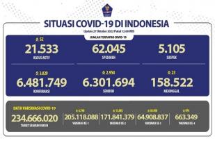 COVID-19 di Indonesia, Kasus Baru: 3.029