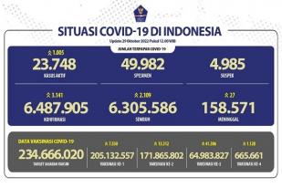 COVID-19 di Indonesia, Kasus Baru: 3.141