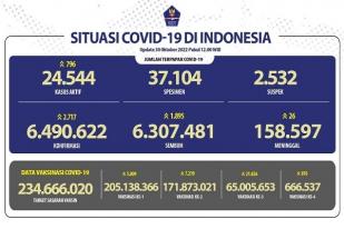 COVID-19 di Indonesia, Kasus Baru: 2.717