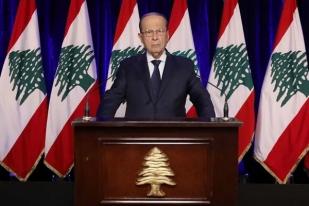 Michel Aoun Mengakhiri Jabatan sebagai Presiden Lebanon, Tanpa Pengganti