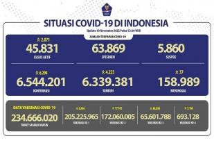 COVID-19 di Indonesia, Kasus Baru: 6.294