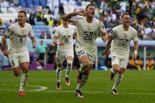 Grup G, Serbia Lawan Kamerun Imbang 3-3, Keduanya Kecewa