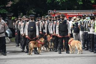 Polda Jateng Libatkan Anjing Pelacak Amankan Acara Pernikahan Putra Jokowi