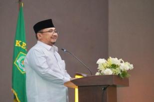 Menag Luncurkan Program Penguatan Moderasi Beragama Bebasis Keluarga Maslahah