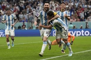 Argentina Menang 3-0 Atas Kroasia, Maju ke Final Piala Dunia