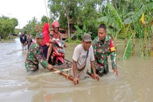 Banjir Rob Landa Tiga Kecamatan di Pinrang, Sulawesi Selatan