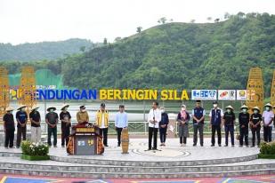 Jokowi Resmikan Bendungan Beringin Sila di Sumbawa