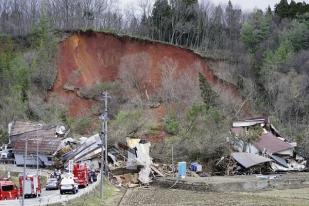 Tanah Longsor di Yamagata, Jepang, Hancurkan Belasan Rumah 