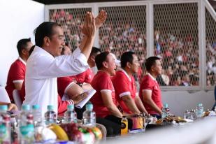 Piala AFF: Jokowi Berharap Tim Nasional Menang di Leg Kedua 