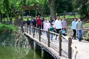 Jokowi Kunjungi Solo Safari di Surakarta, Jateng