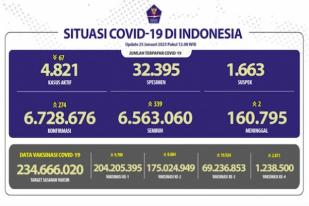 COVID-19 di Indonesia, Kasus Baru: 274