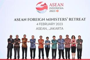 Bahas Peningkatan Kapasitas, Menlu ASEAN, Kecuali Myanmar, Bertemu di Jakarta