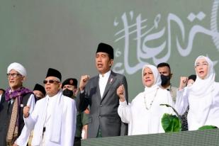 Jokowi Berharap NU Jadi Teladan Berkeislaman Yang Moderat