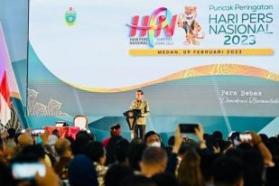 Jokowi di HPN 2023: Media Arus Utara Dibutuhkan untuk Penjernihan Informasi 