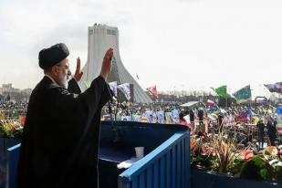 Iran Peringati 44 Tahun Revolusi Islam di Tengah Protes Warga