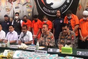 Polisi Jakarta Gagalkan Peredaran 109 Kg Sabu dari China