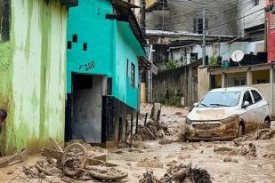 Banjir dan Tanah Longsor Melanda Brasil, Puluhan Tewas