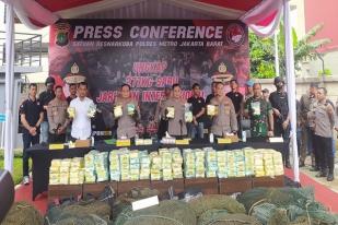 Polisi Jakarta Barat Gagalkan Perdaran 227 Kg Sabu