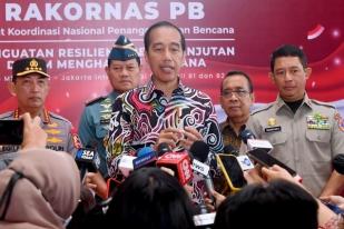 Jokowi: Pemda Harus Paham Potensi Bencana di Daerahnya