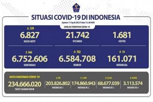 COVID-19 di Indonesia, Kasus Baru: 944
