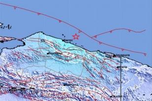 Gempa Bumi Berkekuatan 5,3 Guncang Sarmi, Papua