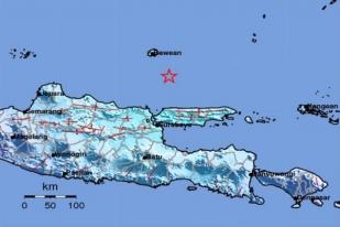 Dua Gempa Bumi Mengguncang Perairan Laut Jawa