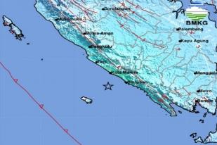 Gempa Bumi Berkekuatan 6,2 Mengguncang Bengkulu