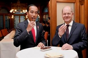 Bertemu Kanselir Jerman, Olaf Scholz, Jokowi Bahas Hubungan Ekonomi Yang Setara