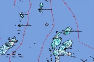 Gempa Bumi Berkekuatan 6,4 Mengguncang Kepulauan Talaud