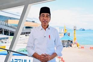 Jokowi Sampaikan Ucapan Selamat Idul Fitri 1444 H