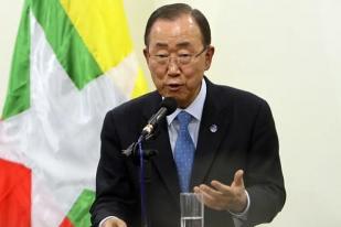 Mantan Sekjen PBB, Ban Ki-moon, Kunjungi Myanmar, Tidak Bertemu Suu Kyi