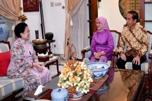 Jokowi dan Istri Silaturahmi ke Kediaman Megawati