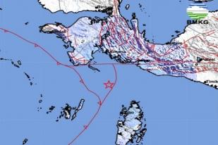 Dua Gempa Berkekuatan 5,0 Guncang Kepulauan Aru, Maluku