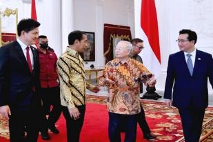 Sambut Delegasi Korea Selatan, Jokowi Minta Dibuka Akses Ekspor Pangan