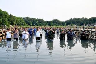 TNI Lakukan Penanaman Mangrove Nasional Secara Serentak