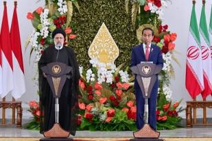 Jokowi dan Presiden Iran, Ebrahim Raisi, Bahas Geopolitik Global