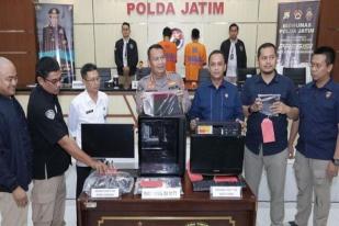 Polisi Jatim Tangkap Dua Peretas Laman Pemprov Jatim dan ITS