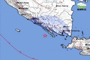 Gempa Bumi Berkekuatan 4,8 Mengguncang Wilayah Lampung