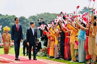 Presiden Jokowi Sambut Kunjungan Kaisar Jepang