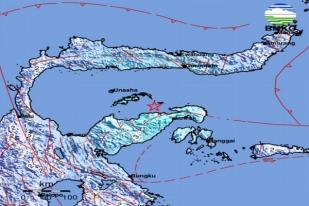 Gempa Bumi 5,3 Guncang Banggai Kepulauan, Sulawesi Tengah