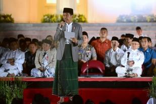 Zikir dan Doa Kebangsaan, Jokowi Ajak Syukuri Indonesia Dapat Pulih Kembali