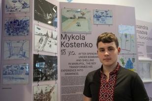 Pameran di Amsterdam: Perang di Ukraina dari Kacamata Anak-anak