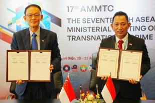 Pada AMMTC di NTT, Polri Teken MoU dengan Enam Negara ASEAN