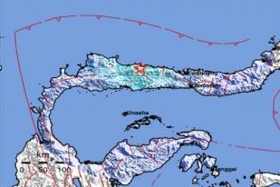 Gempa Bumi Berkekuatan 5.1 Guncang Gorontalo.