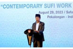 Jokowi Buka Muktamar Sufi: Minta Para Tokoh Agama Ajarkan Kerukunan dan Toleransi