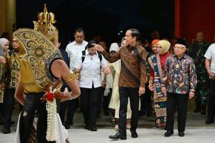 Presiden Resmikan Revitalisasi Taman Mini Indonesia Indah