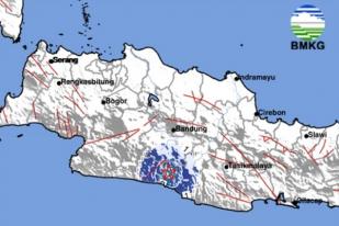 Gempa Bumi Dangkal Guncang Kabupaten Bandung, Jawa Barat