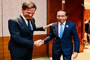 Jokowi Bertemu PM Belanda, Bahas Kerja Sama Ekonomi dan Pembangunan