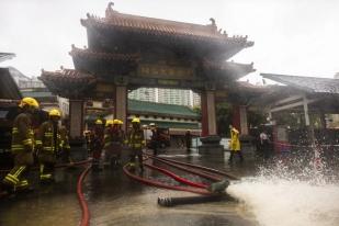 Banjir dan Tanah Longsor di China Selatan, 70 Buaya Lepas dari Peternakan