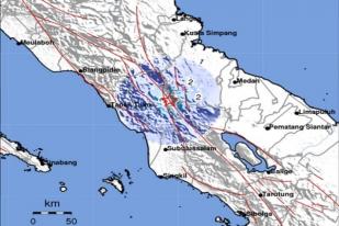 Gempa Bumi Dangkal Berkekuatan 4,2 Guncang Kutacane, Aceh